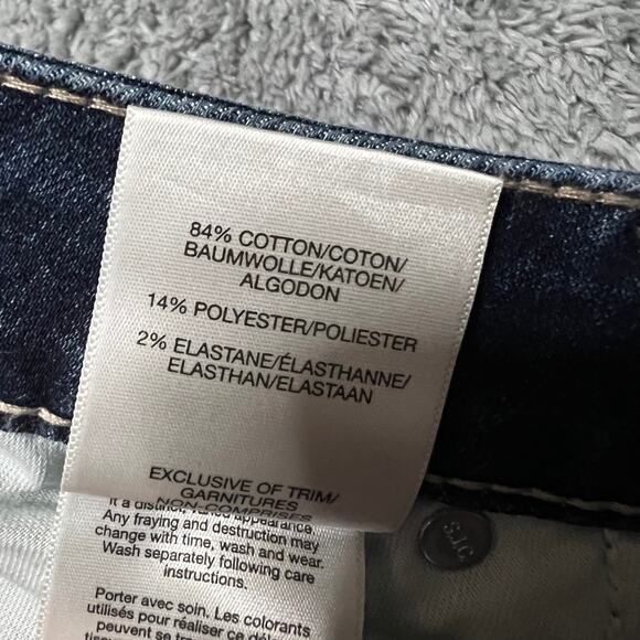 Silver Jeans Womens 16 /26 (34x25) Avery Skinny Crop Western Thick Stitch - Picture 7 of 11